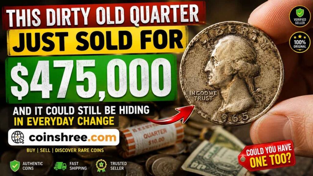 This Dirty Old Quarter Just Sold for $475,000 and It Could Still Be Hiding in Everyday Change