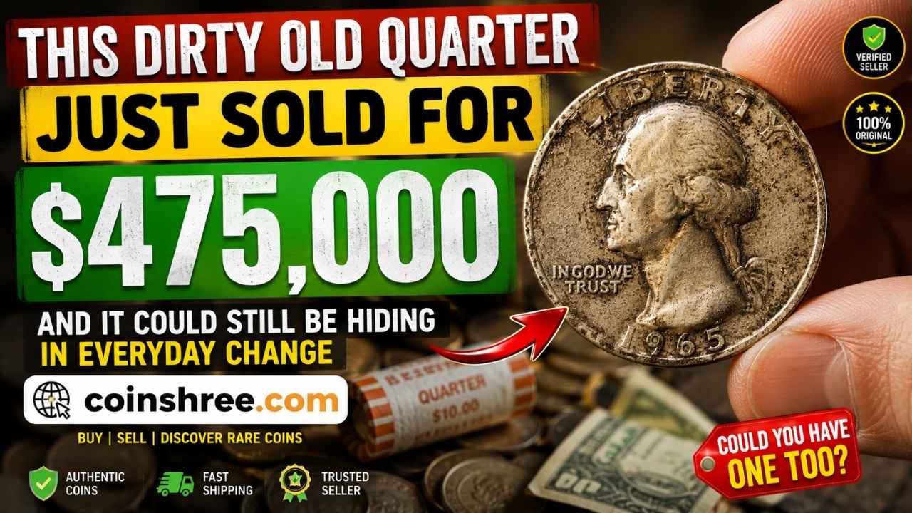 This Dirty Old Quarter Just Sold for $475,000 and It Could Still Be Hiding in Everyday Change