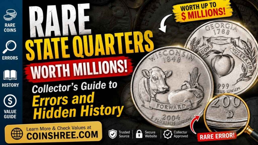 Rare State Quarters Worth Millions: Collector’s Guide to Errors and Hidden History