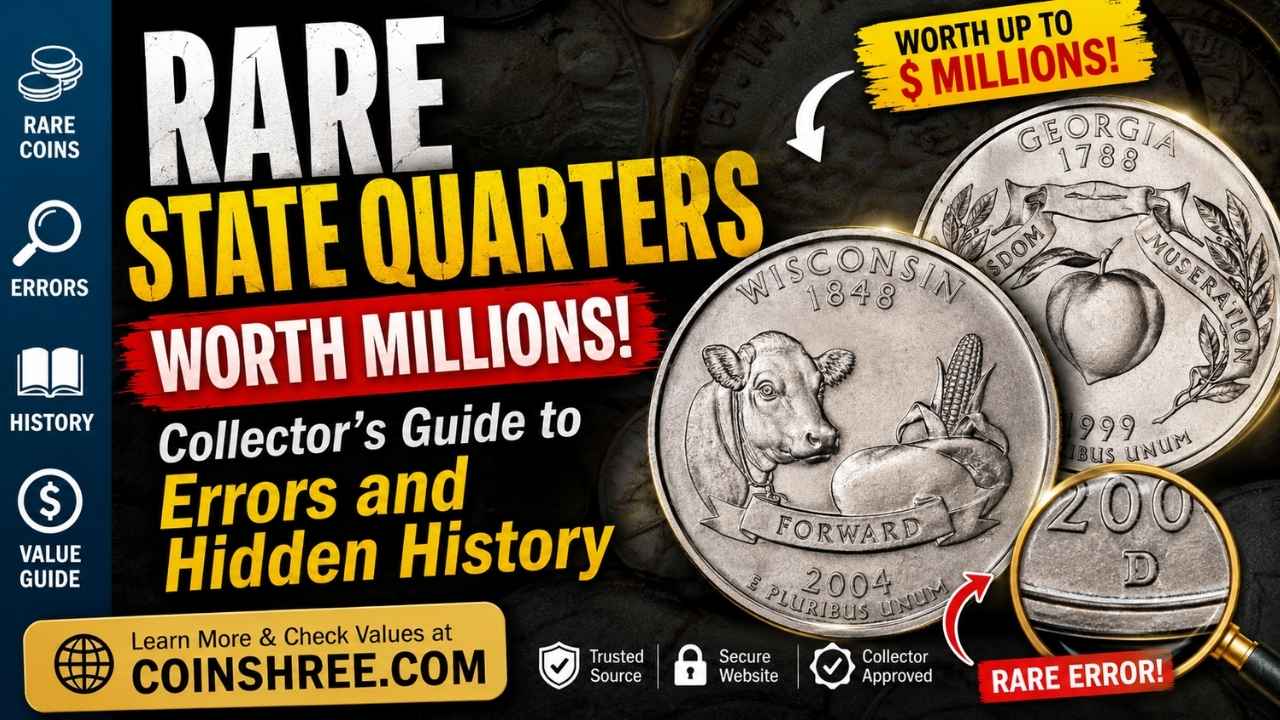 Rare State Quarters Worth Millions: Collector’s Guide to Errors and Hidden History