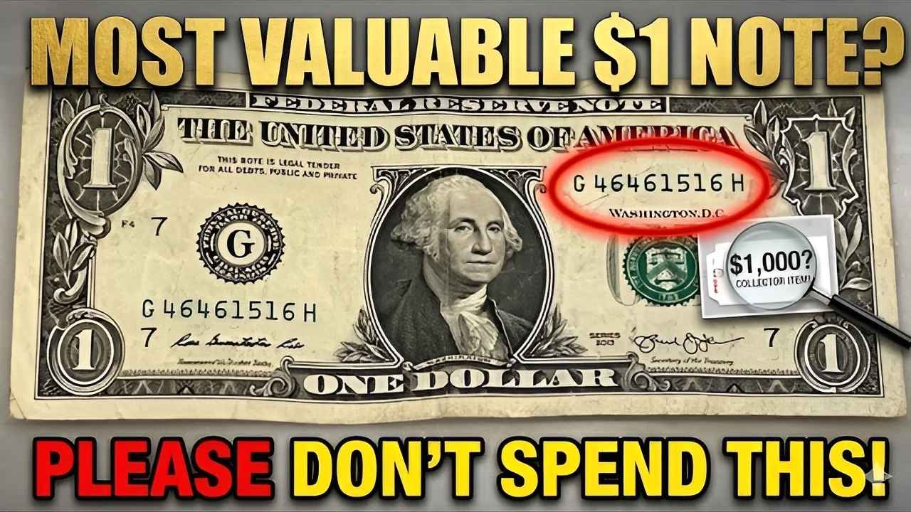 Don’t Ignore This U.S. One Dollar Star Note – It Could Be a High‑Value Collector’s Item!