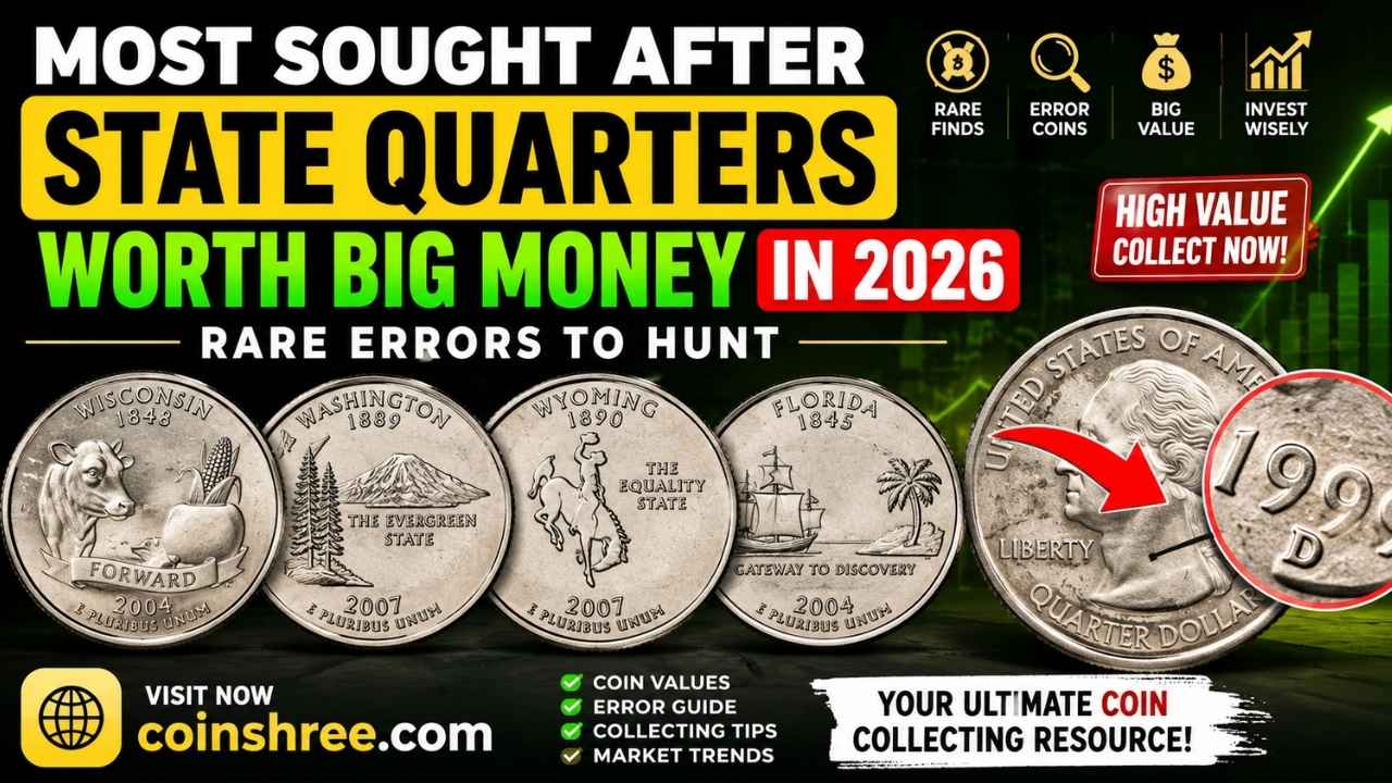 Most Sought After State Quarters Worth Big Money in 2026 Rare Errors to Hunt