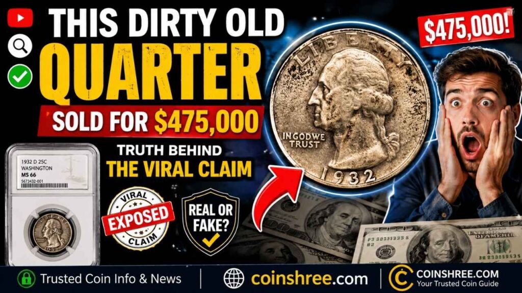 This Dirty Old Quarter Sold for $475,000 – Truth Behind the Viral Claim