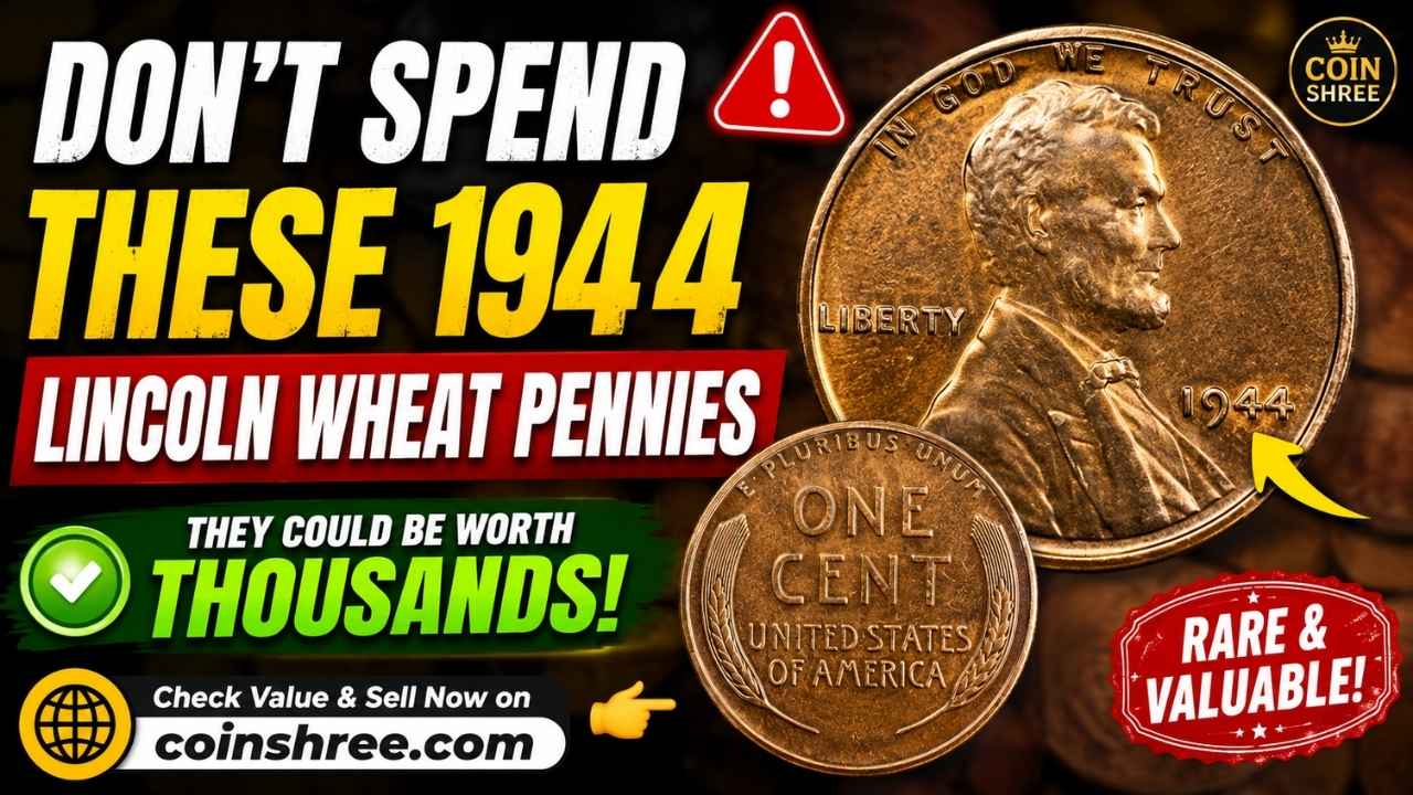 Don’t Spend These 1944 Lincoln Wheat Pennies – Huge Value in 2026