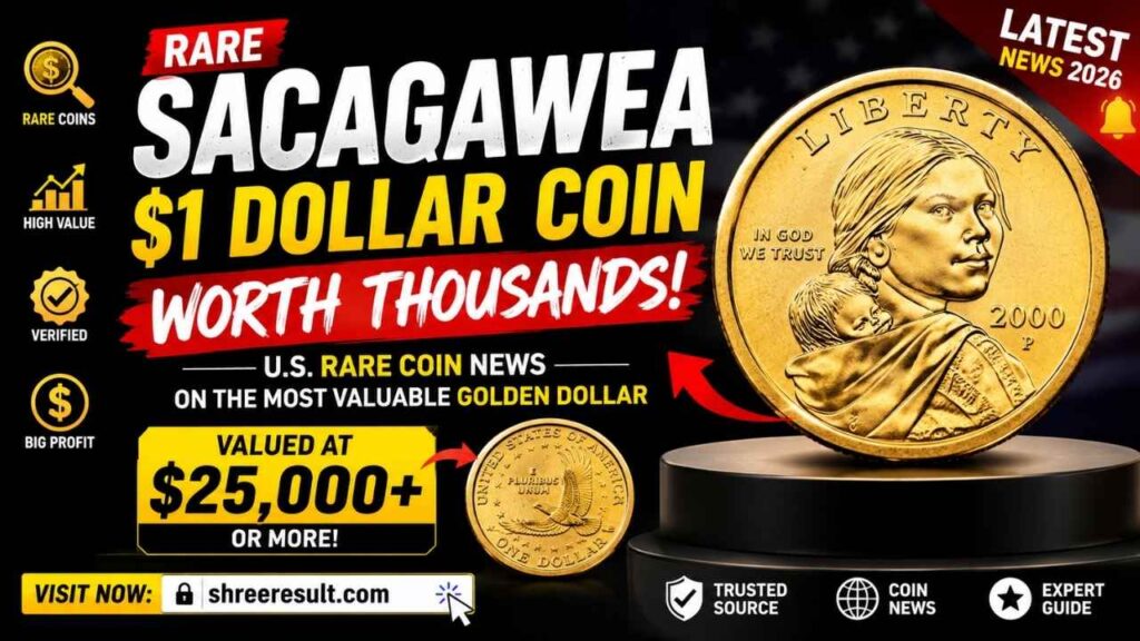 Rare Sacagawea $1 Dollar Coin Worth Thousands – U.S. Rare Coin News on the Most Valuable Golden Dollar
