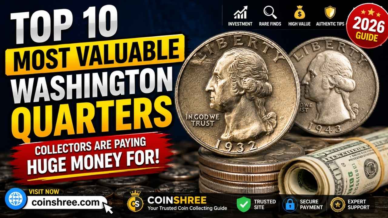 Top 10 Most Valuable Washington Quarters Collectors Are Paying Huge Money For