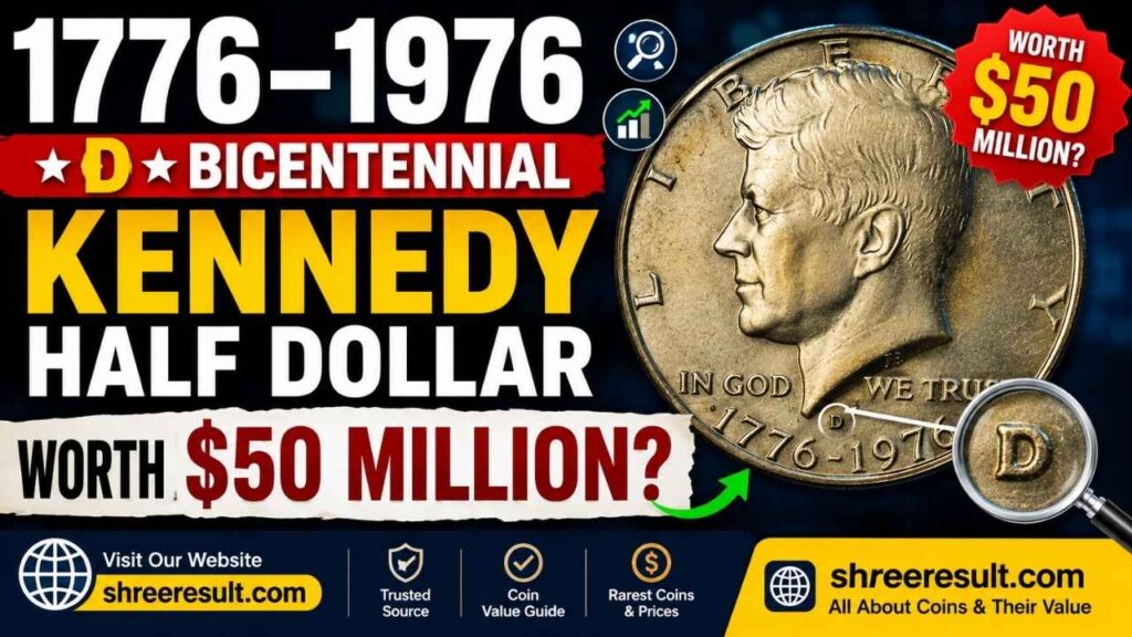 1776–1976 D Bicentennial Kennedy Half Dollar Worth $50 Million?