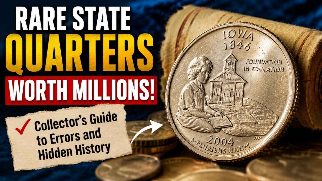 Rare State Quarters Worth Millions: Collector’s Guide to Errors and Hidden History