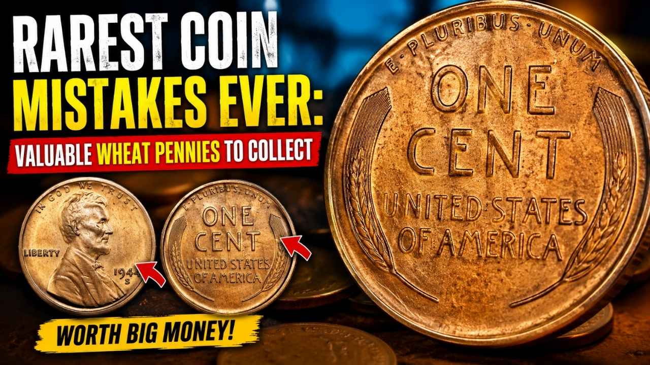 Rarest Coin Mistakes Ever: Valuable Wheat Pennies to Collect
