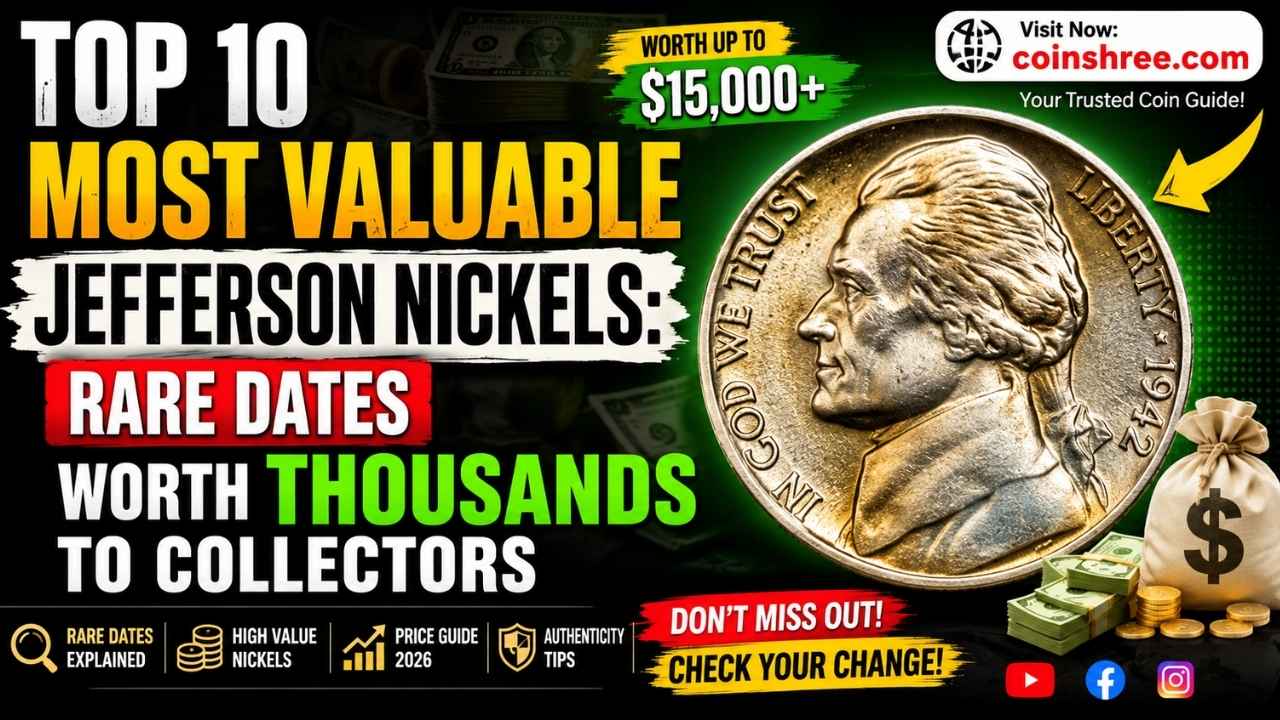 Top 10 Most Valuable Jefferson Nickels: Rare Dates Worth Thousands to Collectors