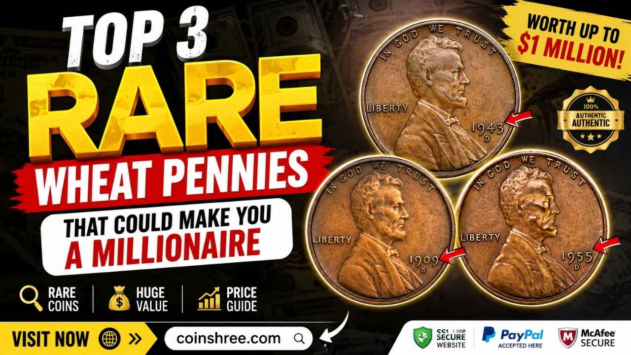 Top 3 Rare Wheat Pennies That Could Make You a Millionaire