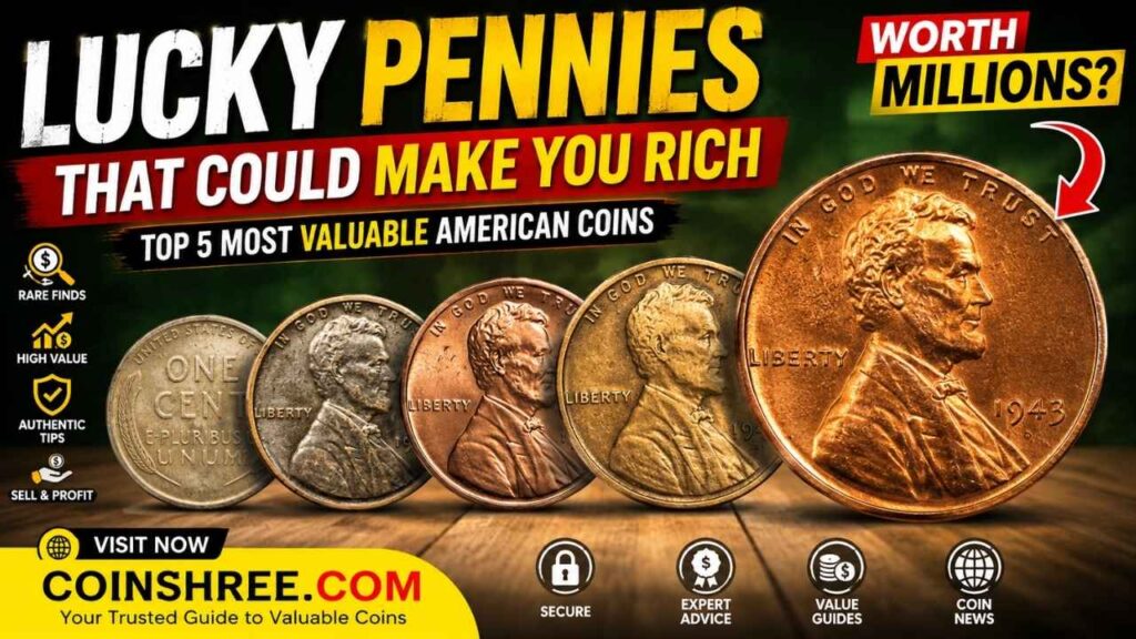Lucky Pennies That Could Make You Rich – Top 5 Most Valuable American Coins