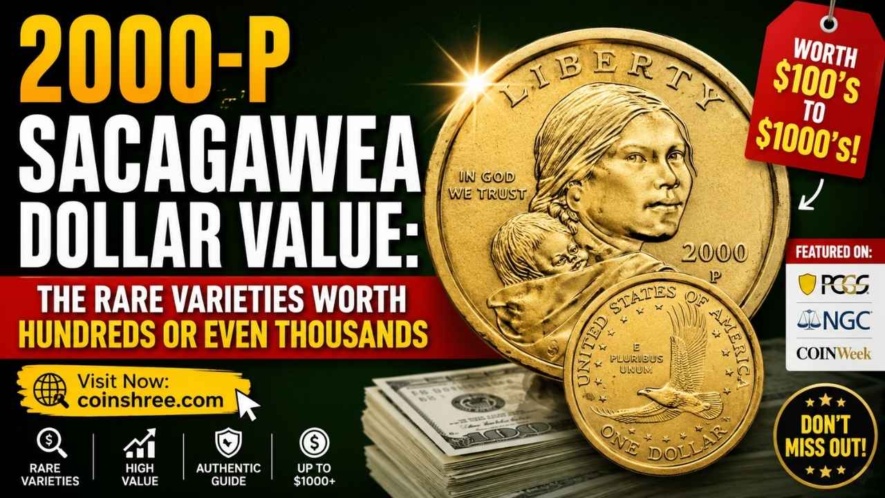 2000‑P Sacagawea Dollar Value: The Rare Varieties Worth Hundreds or Even Thousands