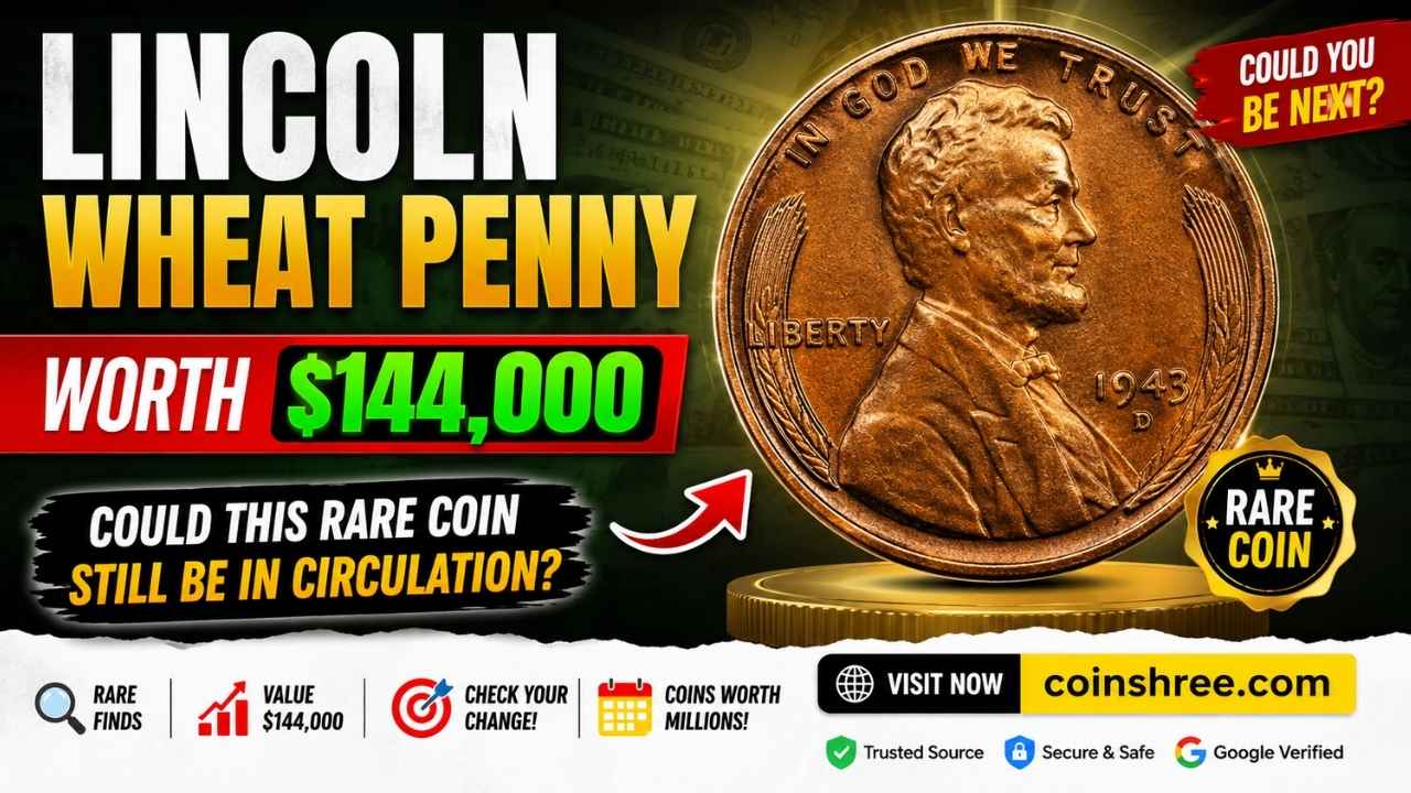 Lincoln Wheat Penny Worth $144,000: Could This Rare Coin Still Be in Circulation?
