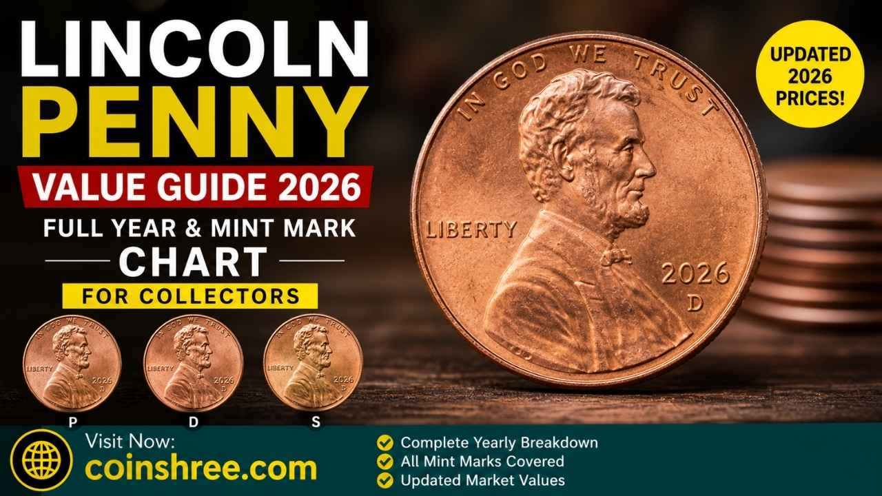 Lincoln Penny Value Guide 2026: Full Year & Mint Mark Chart for Collectors
