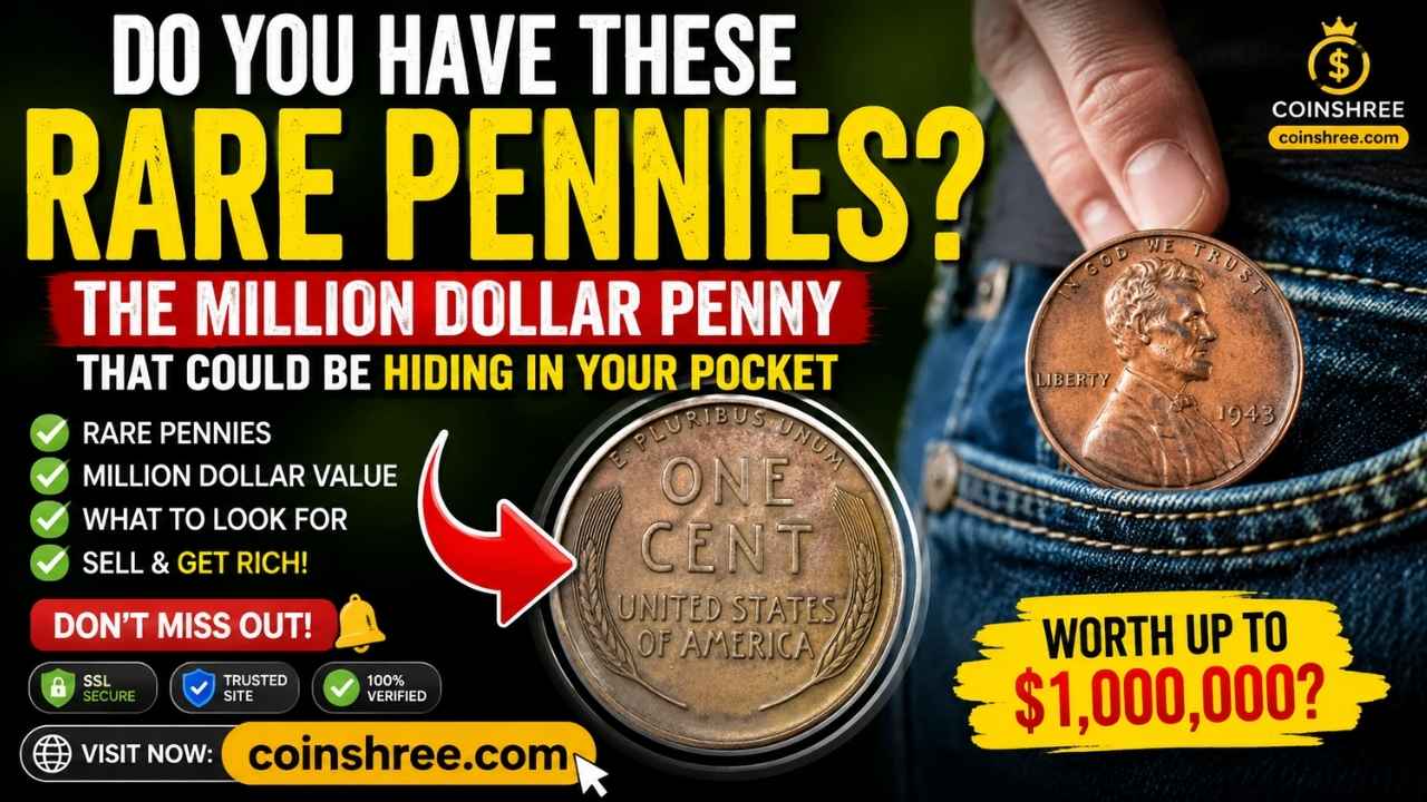 Do You Have These Rare Pennies? The Million Dollar Penny That Could Be Hiding in Your Pocket