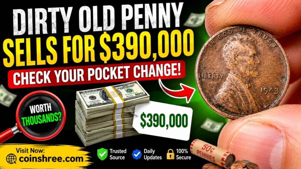 Dirty Old Penny Sells for $390,000 – Check Your Pocket Change!