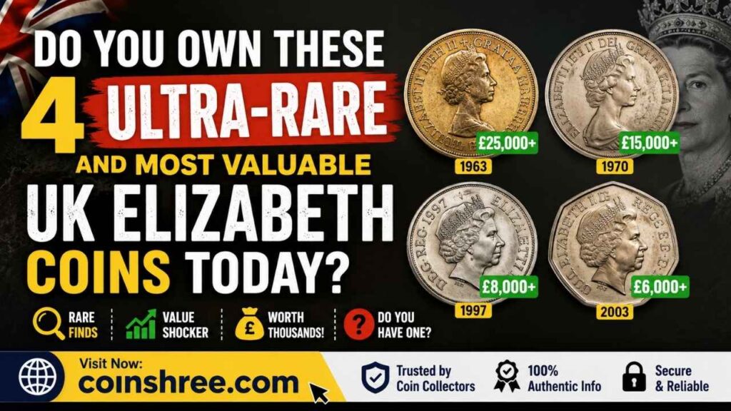 Do You Own These 4 Ultra‑Rare and Most Valuable UK Elizabeth Coins Today?