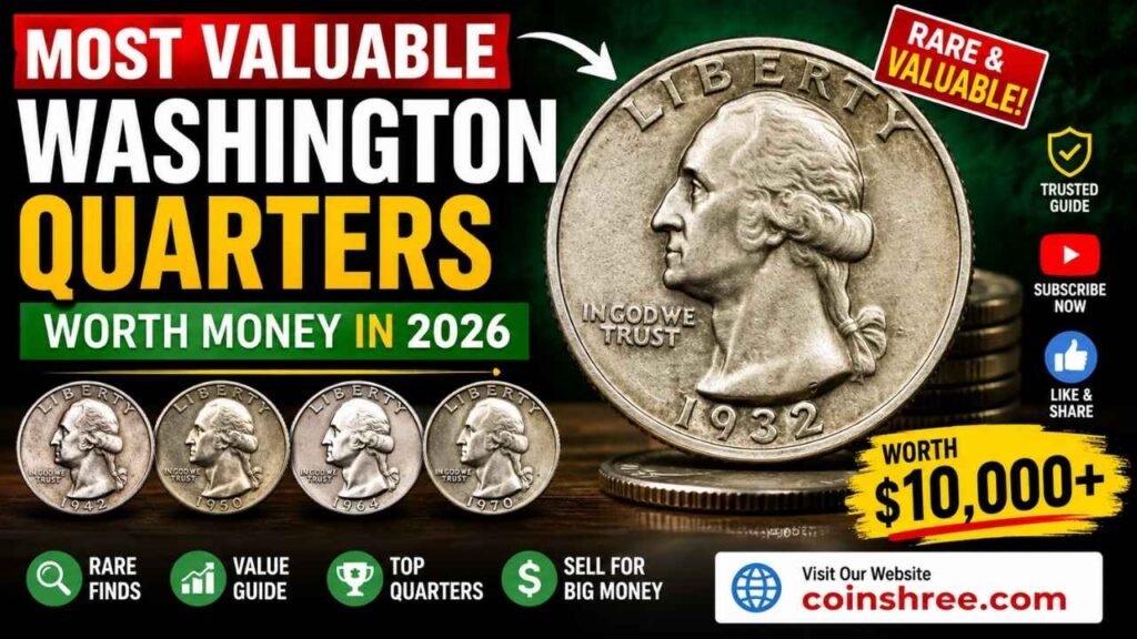 Most Valuable Washington Quarters Worth Money in 2026