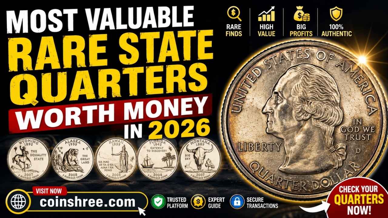 Most Valuable Rare State Quarters Worth Money in 2026