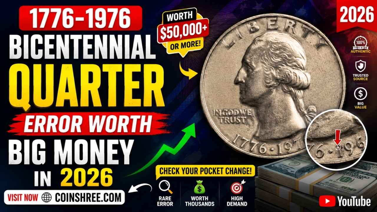 1776–1976 Bicentennial Quarter Error Worth Big Money in 2026