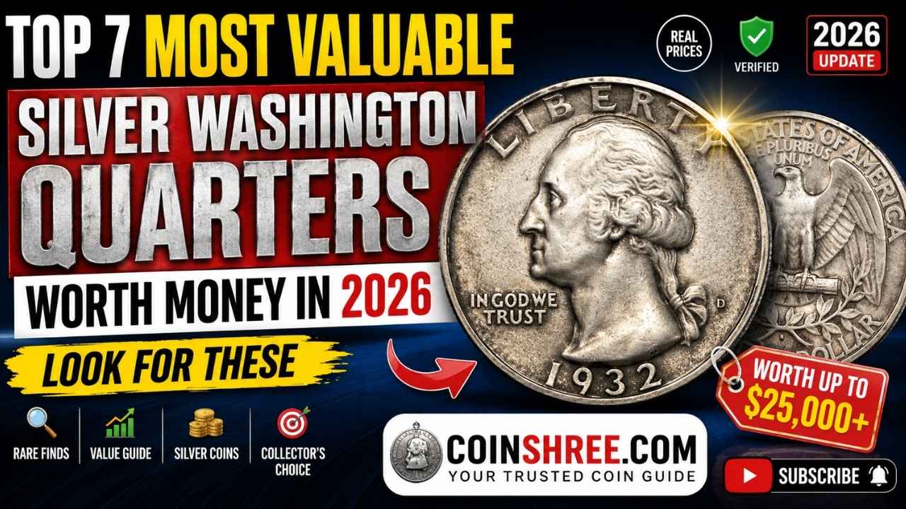 Top 7 Most Valuable Silver Washington Quarters Worth Money in 2026 – Look for These