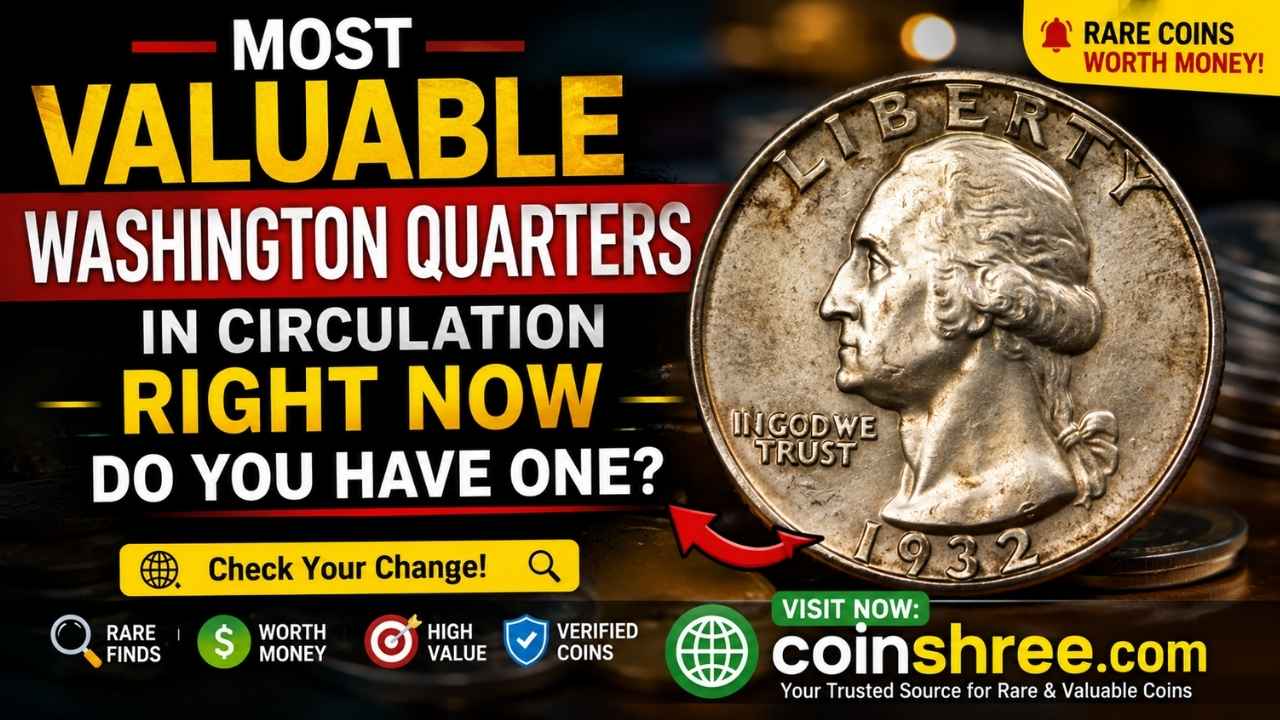 Most Valuable Washington Quarters in Circulation Right Now – Do You Have One?