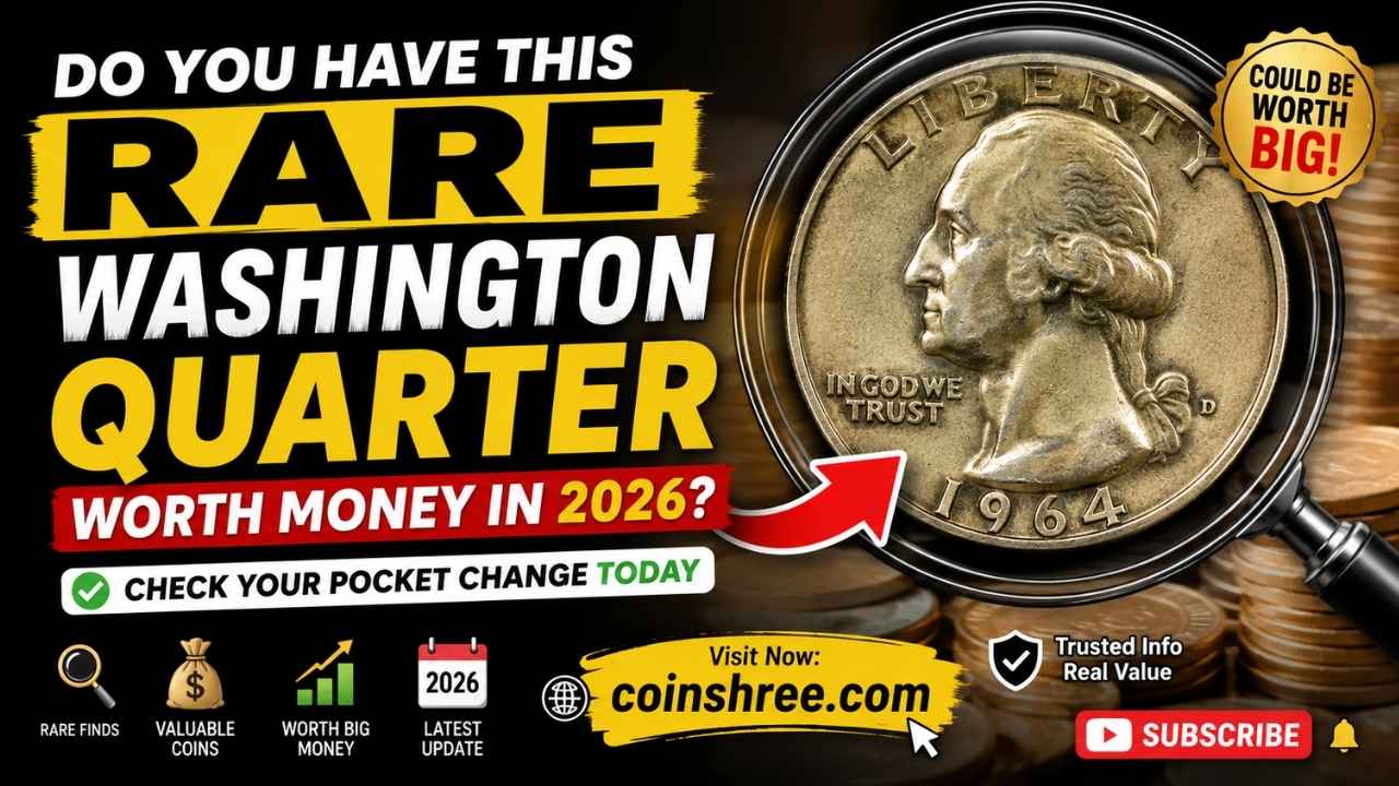 Do You Have This Rare Washington Quarter Worth Money in 2026? Check Your Pocket Change Today