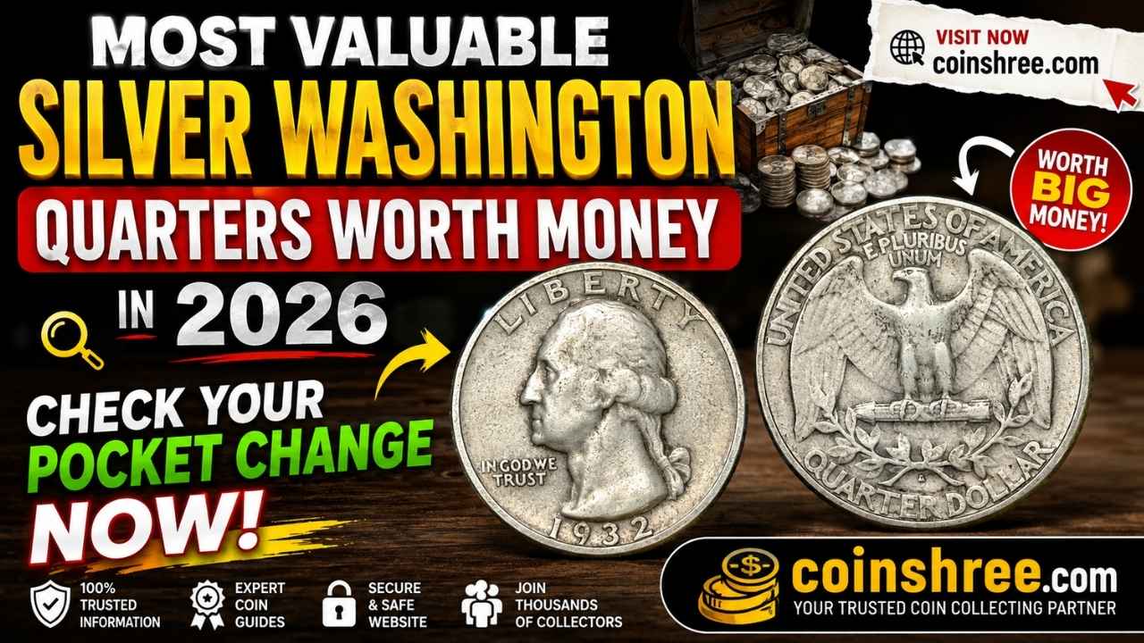 Most Valuable Silver Washington Quarters Worth Money in 2026 – Check Your Pocket Change Now!
