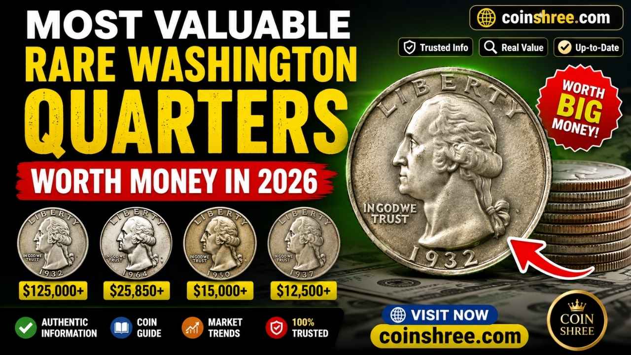 Most Valuable Rare Washington Quarters Worth Money in 2026