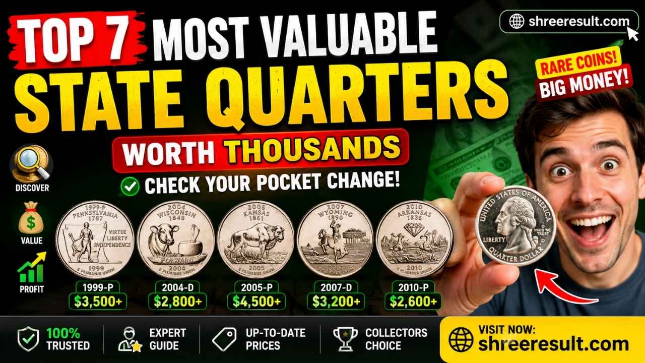 Top 7 Most Valuable State Quarters Worth Thousands – Check Your Pocket Change!Introduction