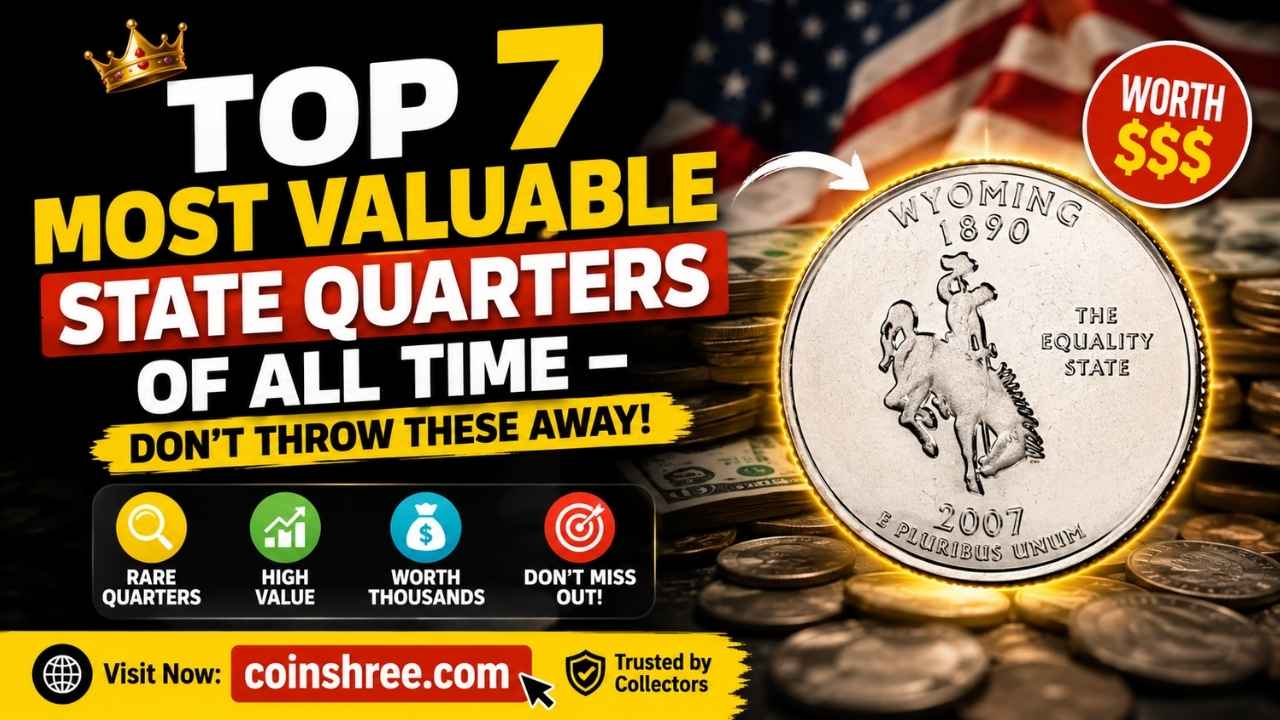 Top 7 Most Valuable State Quarters of All Time – Don’t Throw These Away!Introduction